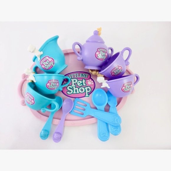 Toys Littlest Pet Shop Tea Set 1994 Vintage Poshmark